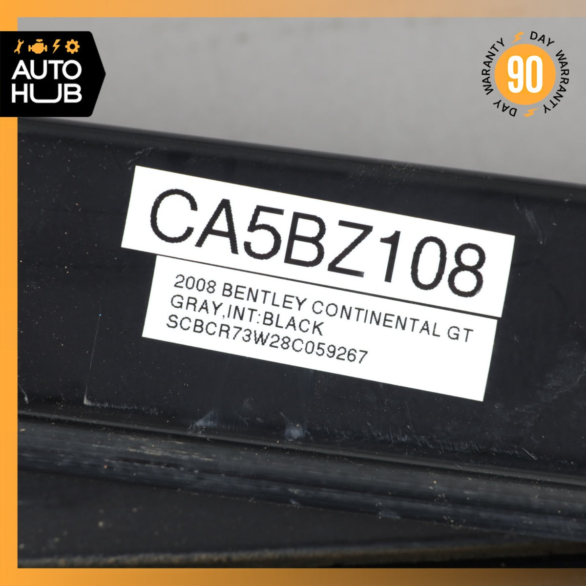 07-17 Bentley Continental GT Coupe Front Right Side Door Window Regulator OEM - photo 15