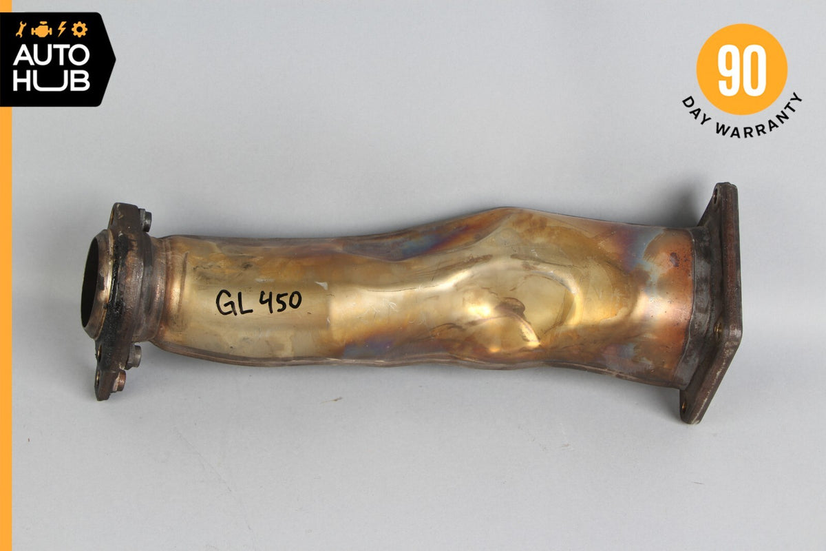 12-19 Mercedes X166 GL450 ML63 AMG Engine Exhaust Front Pipe Left 2781400708 OEM - photo 1