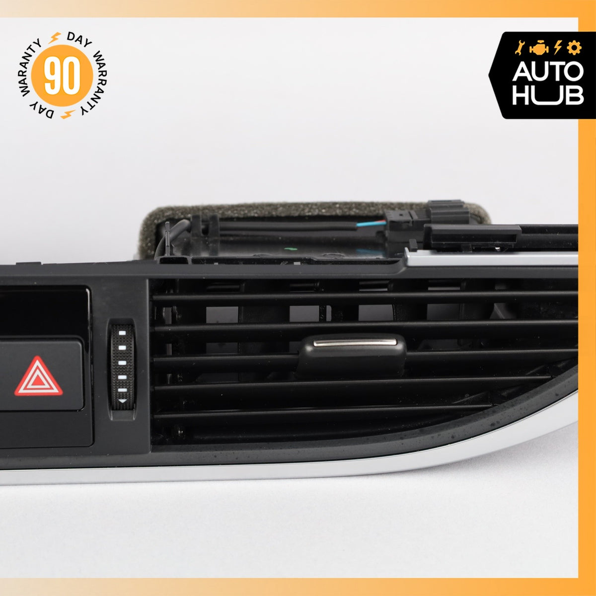 Audi 4G8 A7 S7 Dashboard Center Dual A/C AC Air Vent Trim w/ Switch OEM - photo 4