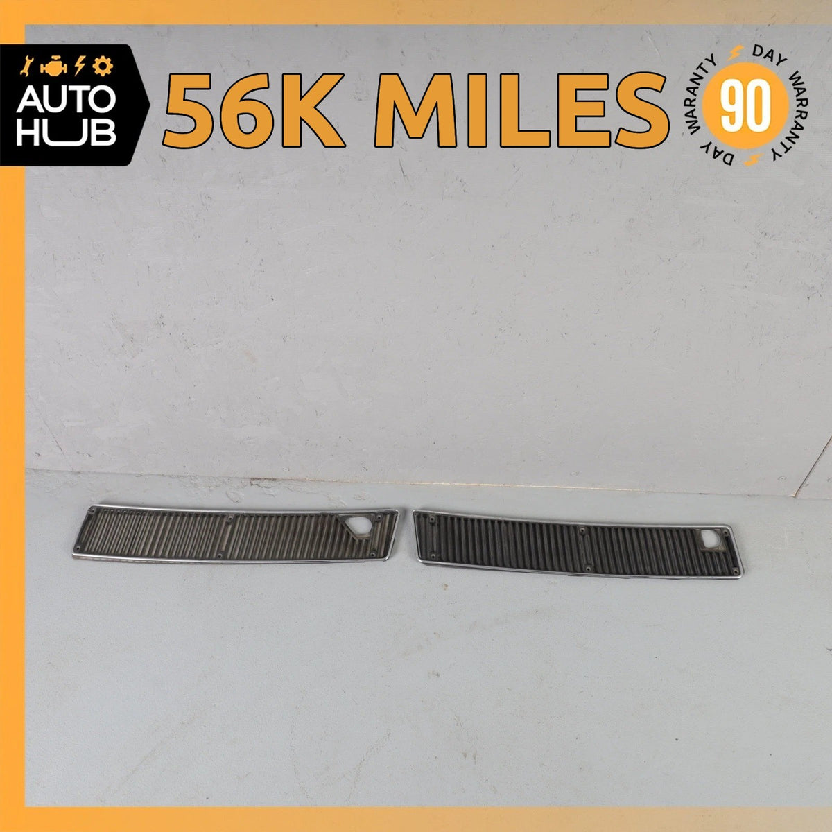 Bentley Eight RR Silver Spur Windshield Wiper Washer Cowl Cover Panel Trim Set - photo 1
