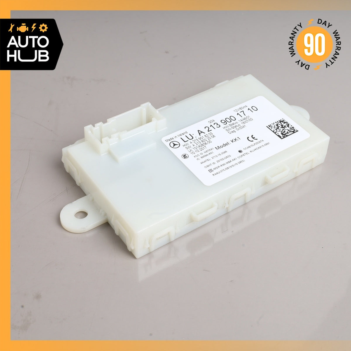 Mercedes W213 E300 Keyless Go Entry Control Module 2139001710 OEM 89k - photo 2
