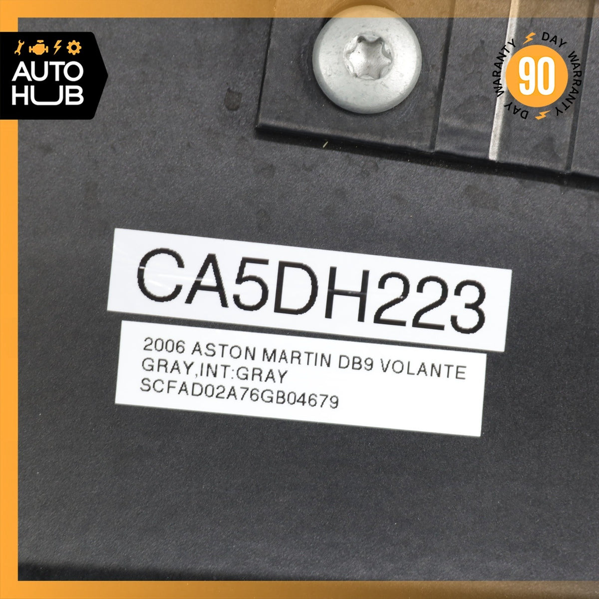 05-12 Aston Martin DB9 DBS Front Bumper Reinforcement Impact Bar CG4317757AC OEM - photo 15
