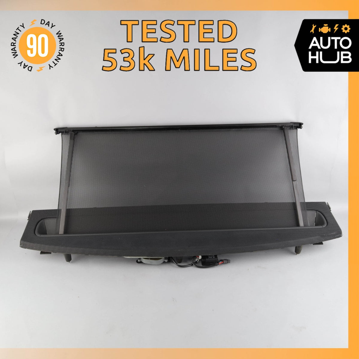 06-13 Bentley Flying Spur Rear Window Sun Shade Screen Roller Blind OEM 53k - photo 1