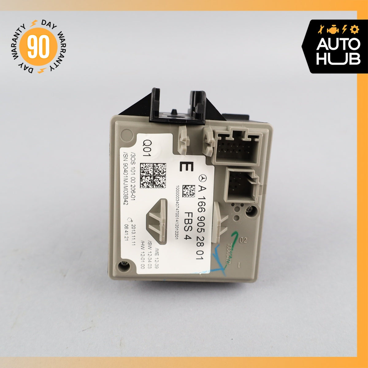 14-18 Mercedes W166 ML350 GL350 Ignition Switch Module 1669052801 OEM 84k - photo 7