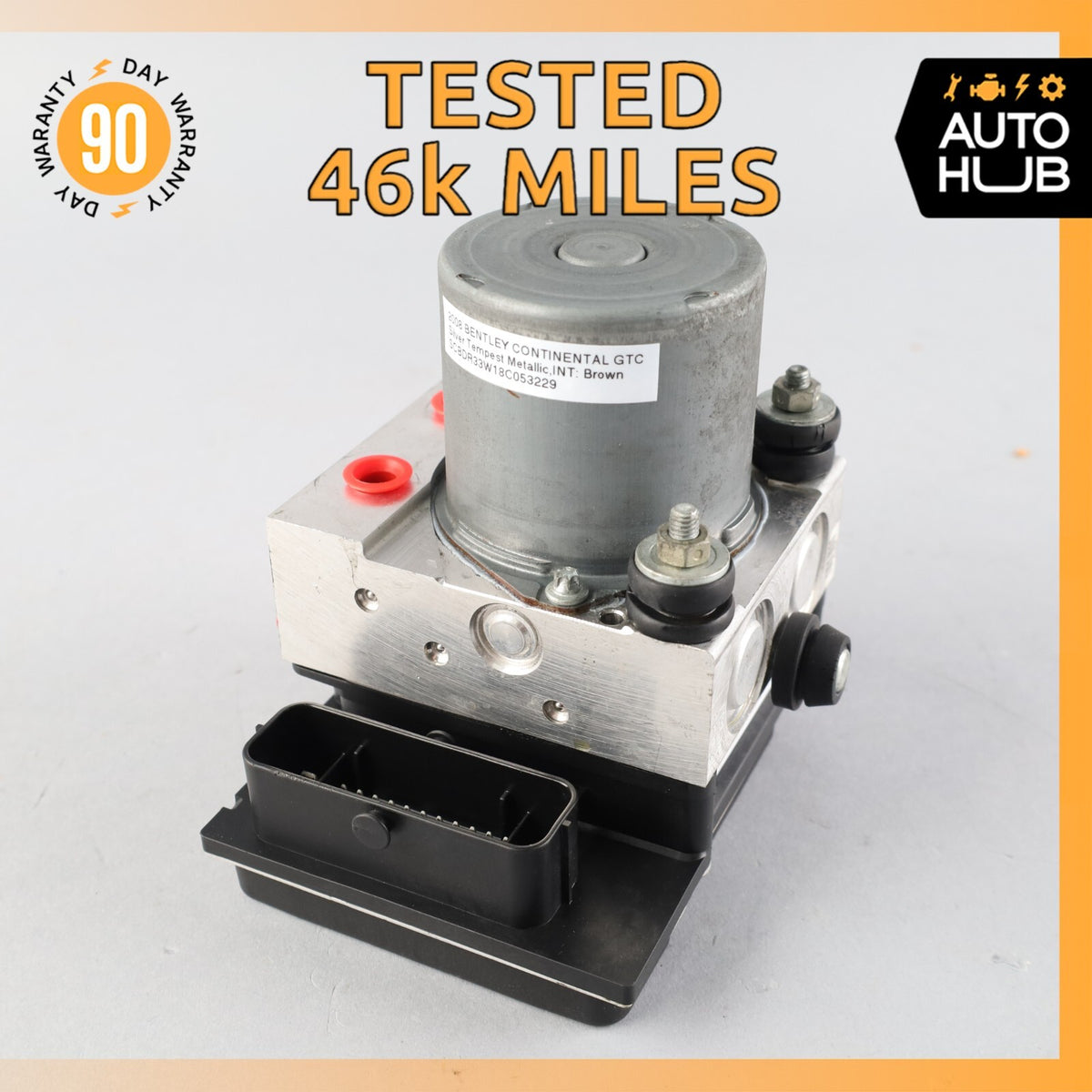 08-11 Bentley Continental GTC GT ABS Anti Lock Brake Pump Module OEM 46k - photo 1