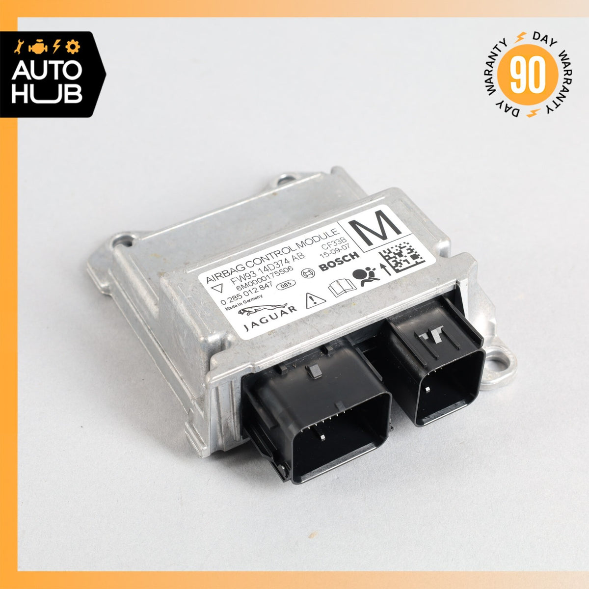 2016 Jaguar X351 XJ XJR Airbag Air Bag SRS Control Module FW9314D374AB OEM 37k - photo 1