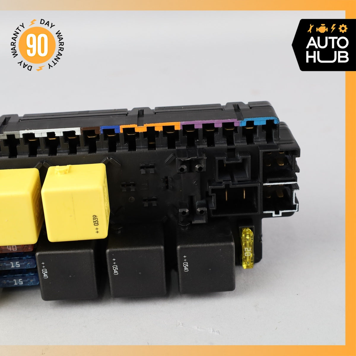 03-12 Mercedes R230 SL500 SL55 AMG Front Left SAM Fuse Box Control Module OEM - photo 4