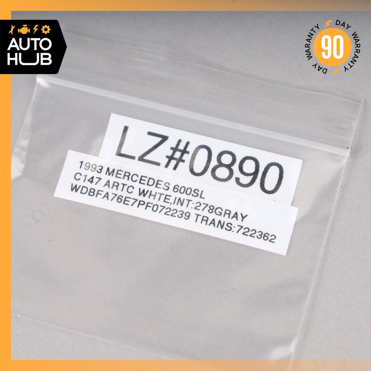 90-94 Mercedes R129 600SL 300SL Switch Acceleration Skid Control ASR Button OEM - photo 6