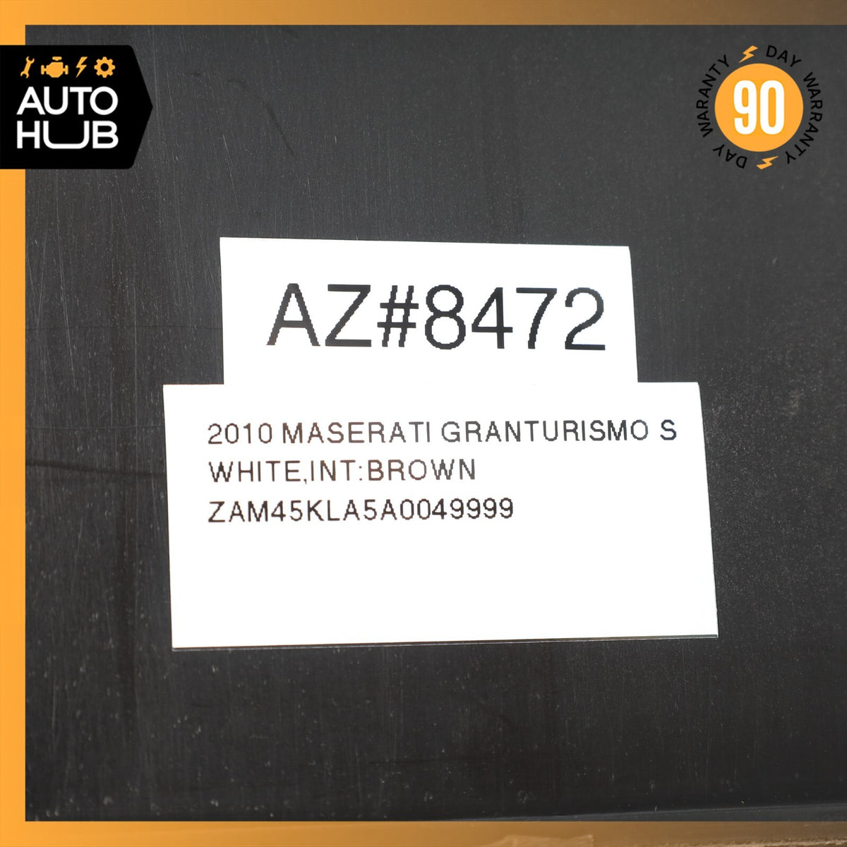 04-19 Maserati GranTurismo EVAP Fuel Evaporator Box Charcoal Canister OEM 61k - photo 9