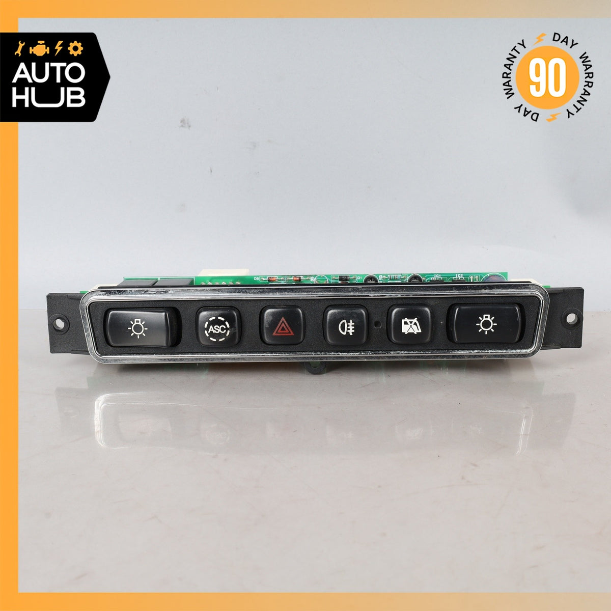 99-02 Bentley Arnage Rolls Royce Silver Seraph Center Console Switch Panel OEM - photo 2