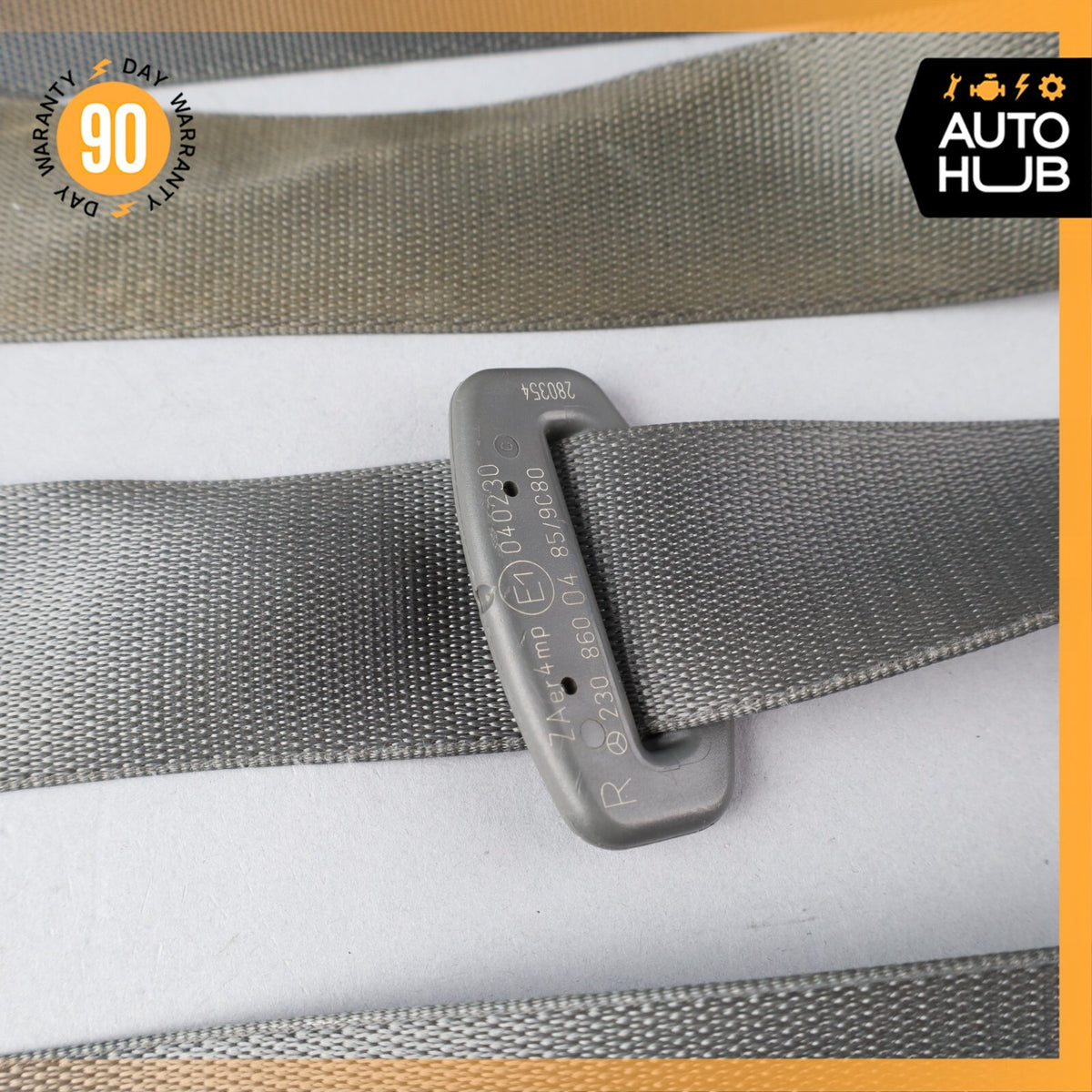 03-06 Mercedes R230 SL500 SL55 AMG Right Side Seatbelt Seat Belt Retractor OEM - photo 12