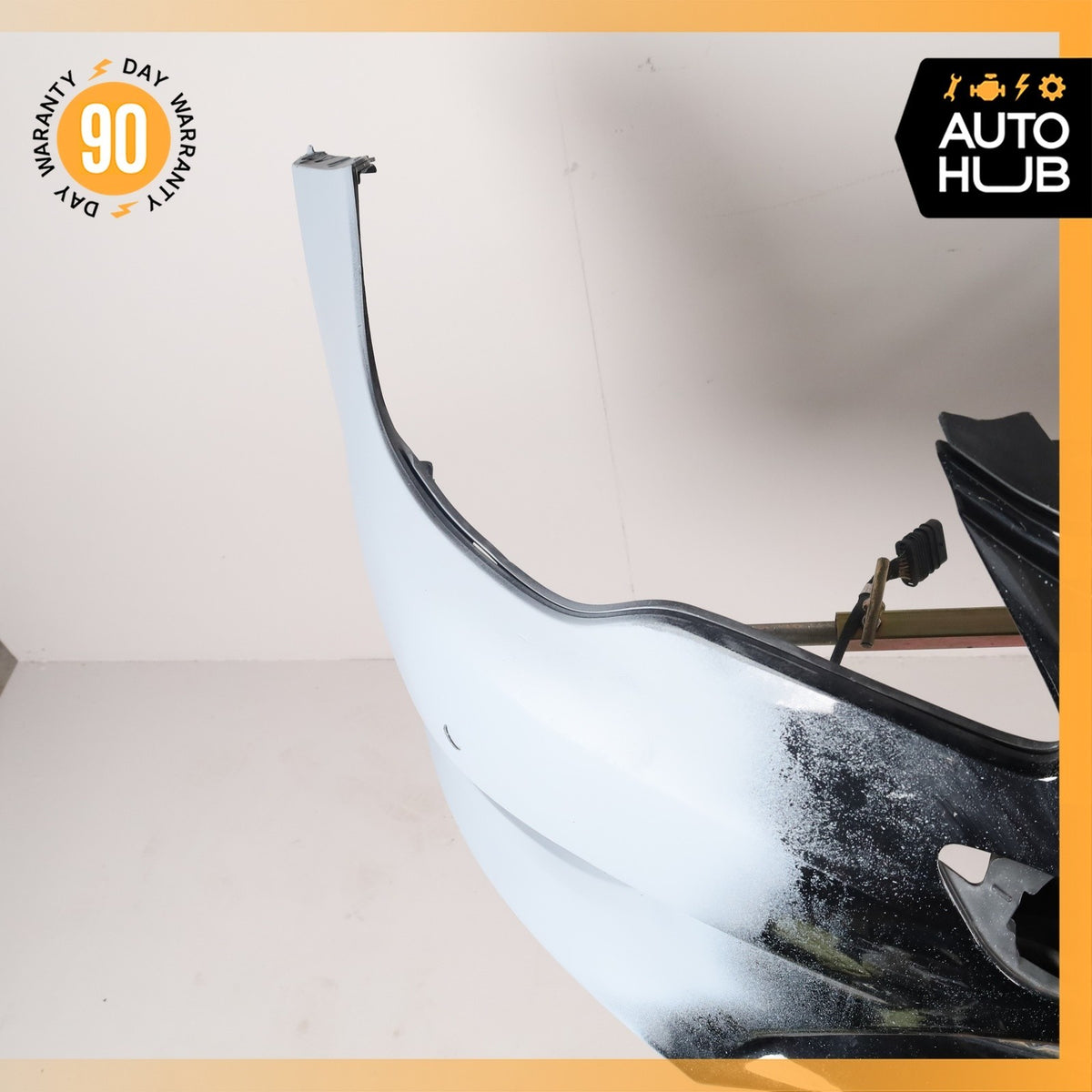 14-17 Mercedes W207 E350 E550 Base Front Bumper Cover Assembly Black OEM - photo 9
