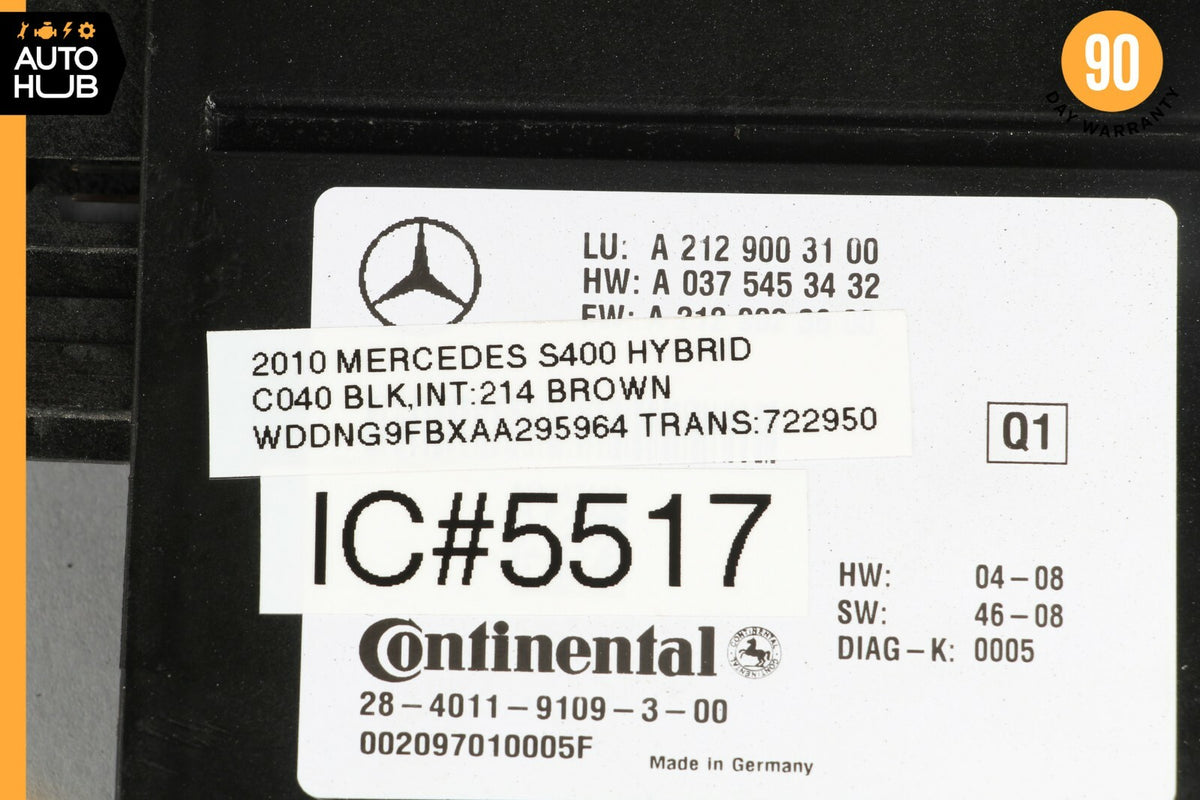 10-13 Mercedes W221 S400 S600 E550 Distronic Adaptive Cruise Control Module OEM - photo 7