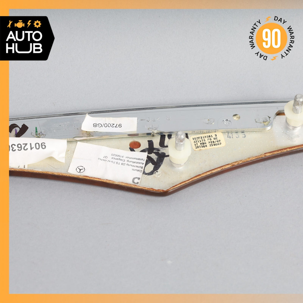 03-09 Mercedes W211 E350 E320 E550 Rear Right Passenger Side Door Trim Wood OEM - photo 9