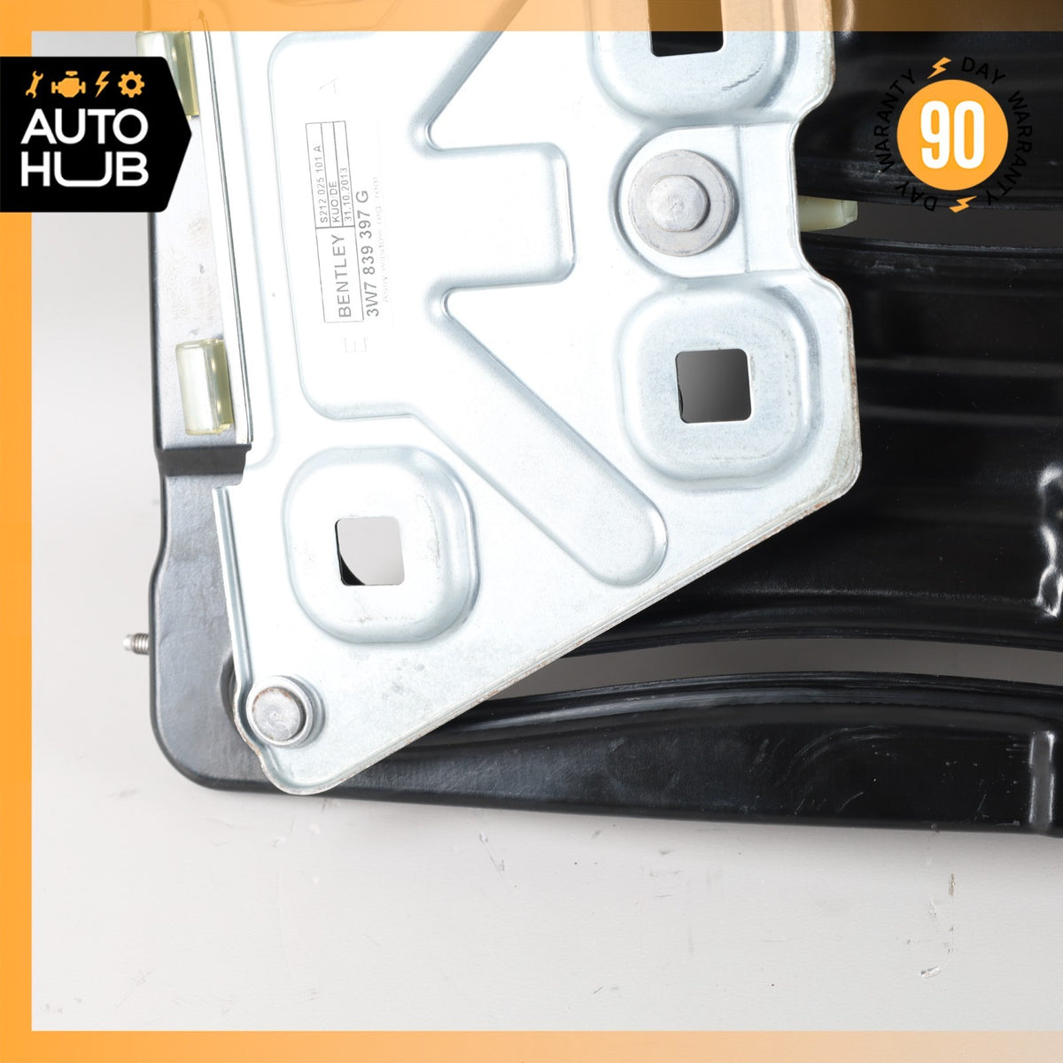 12-18 Bentley Continental GTC Rear Left Quarter Window Regulator w/Motor OEM - photo 13