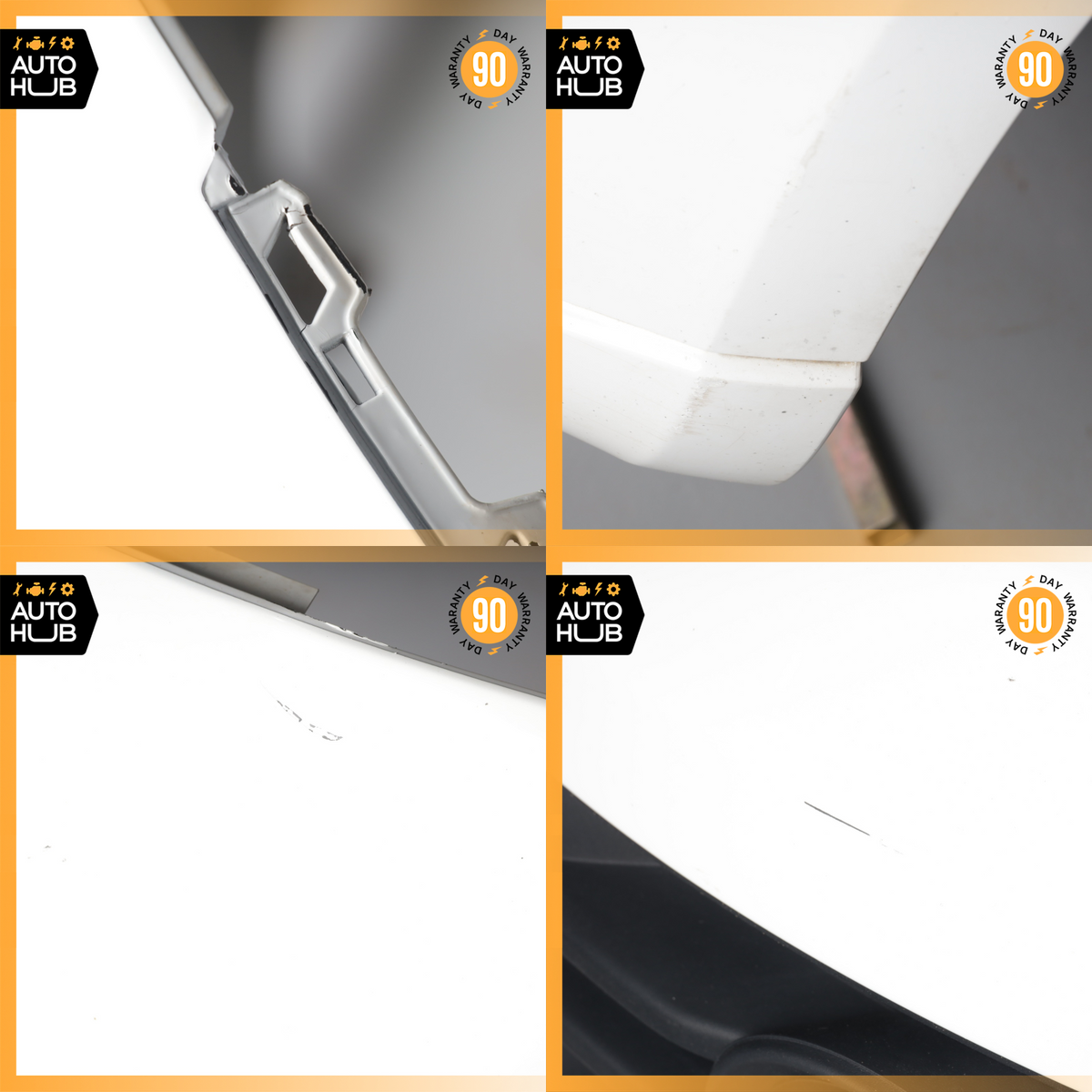 09-12 Audi 8R Q5 Front Bumper Cover Assembly White OEM - photo 10