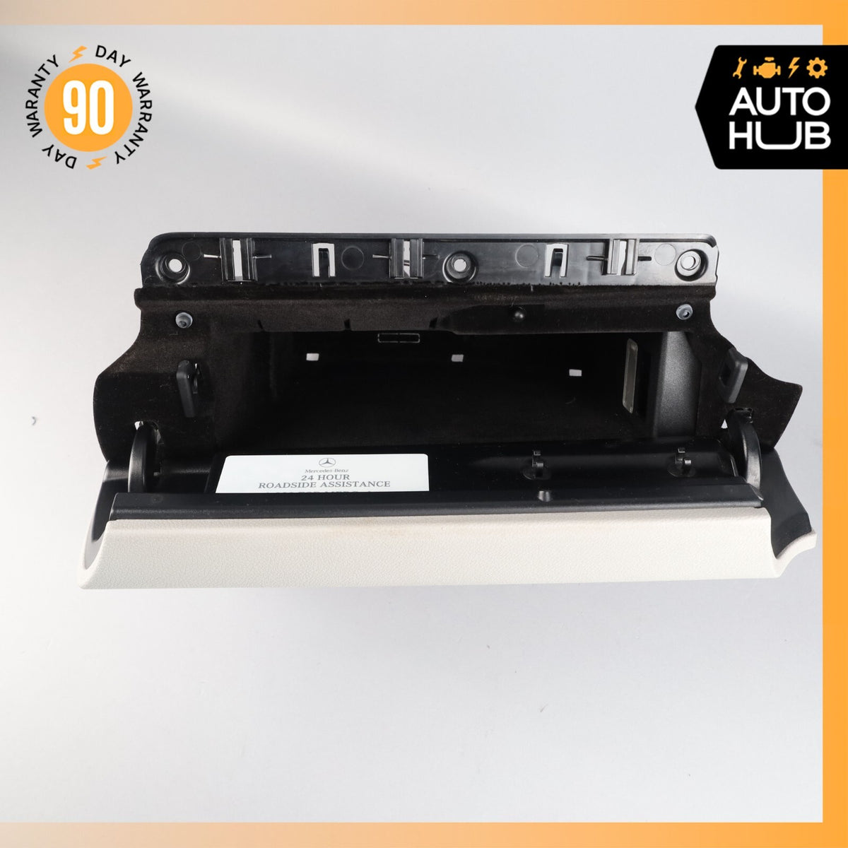 Mercedes R171 SLK300 Dashboard Glove Box Storage Gray w/ Knee Airbag OEM - photo 8