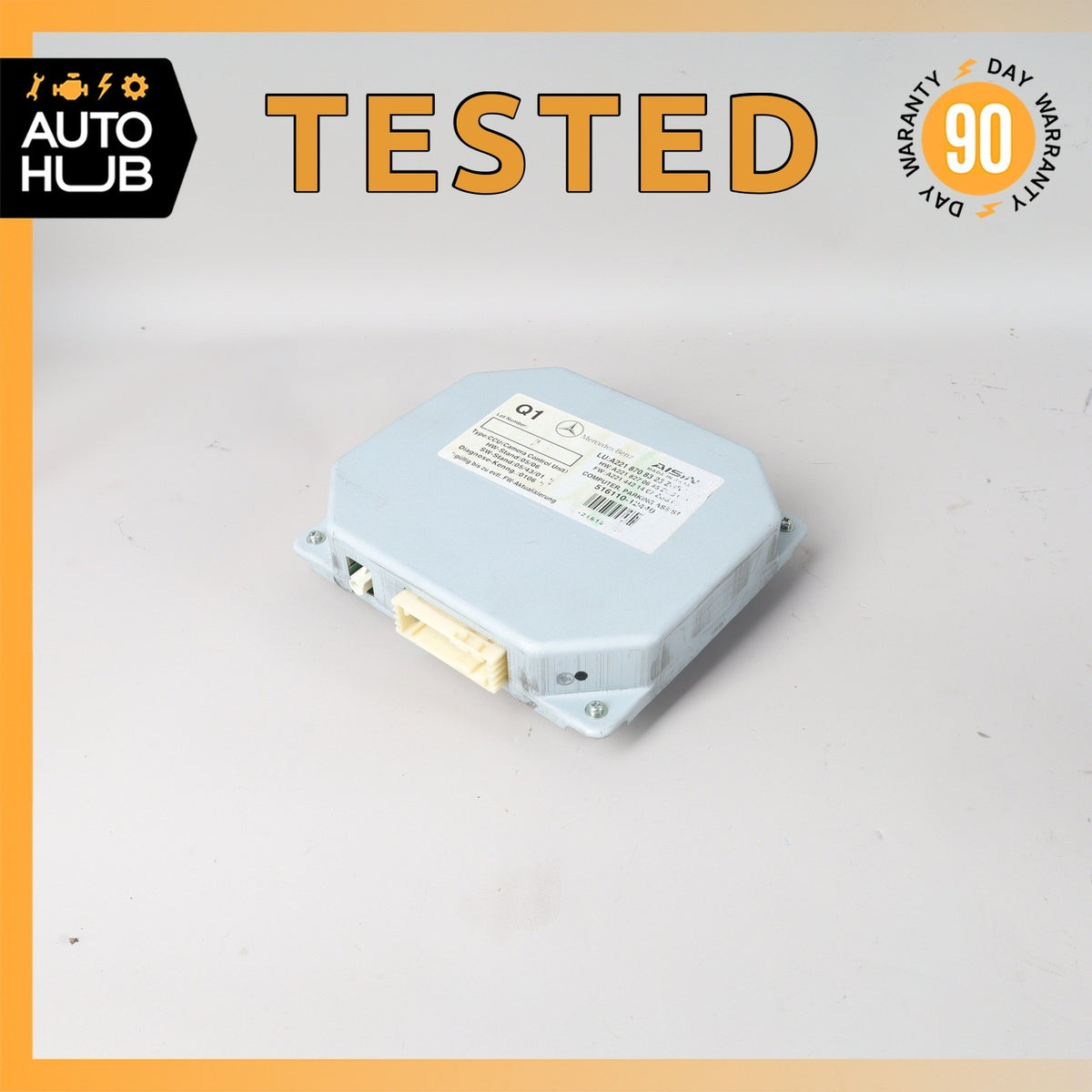 07-14 Mercedes W221 S550 CL63 CL550 Rear View Backup Camera Control Module OEM - photo 1