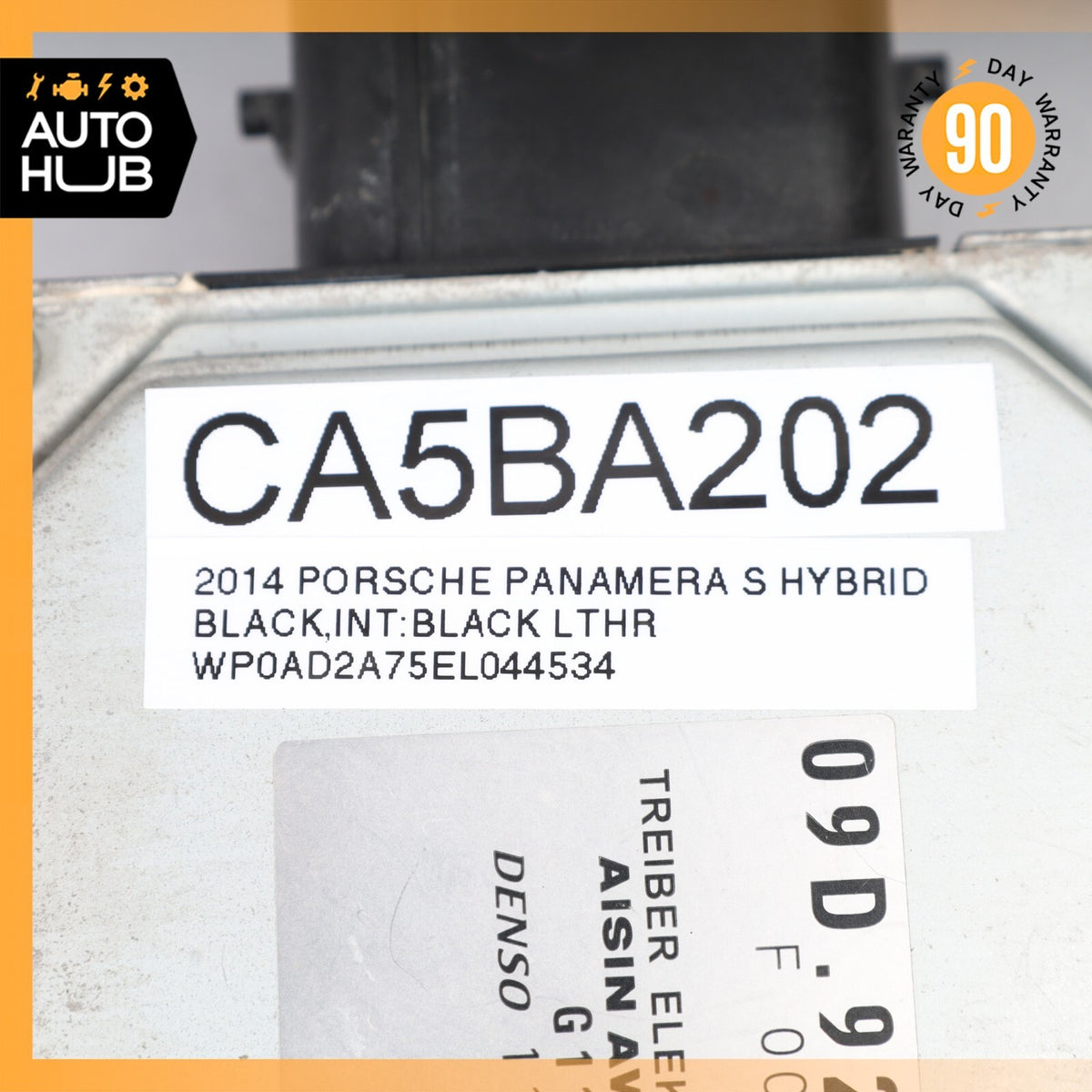 Porsche Panamera 970 Hybrid S Engine Oil Pump Control Module Unit OEM 70k - photo 10