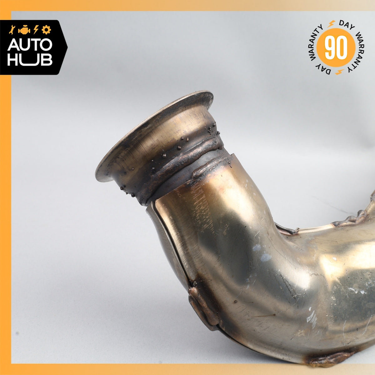 12-19 Mercedes X166 GL350 GLE350d BlueTec Engine Exhaust Downpipe OEM - photo 11