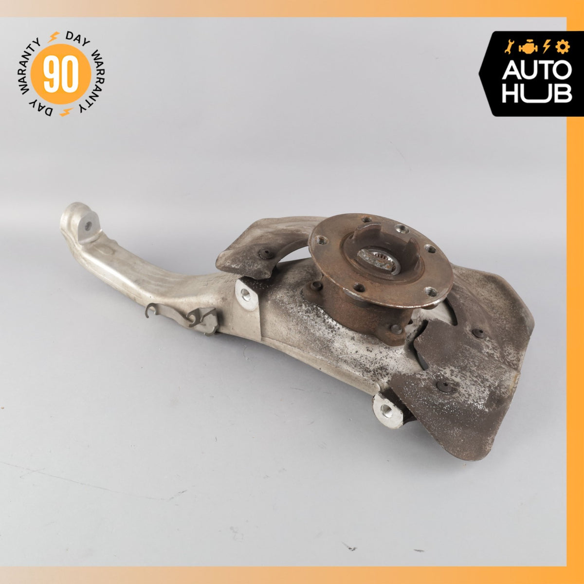 11-18 Porsche Cayenne 958 Front Left Knuckle Spindle 7P0615311B OEM - photo 15