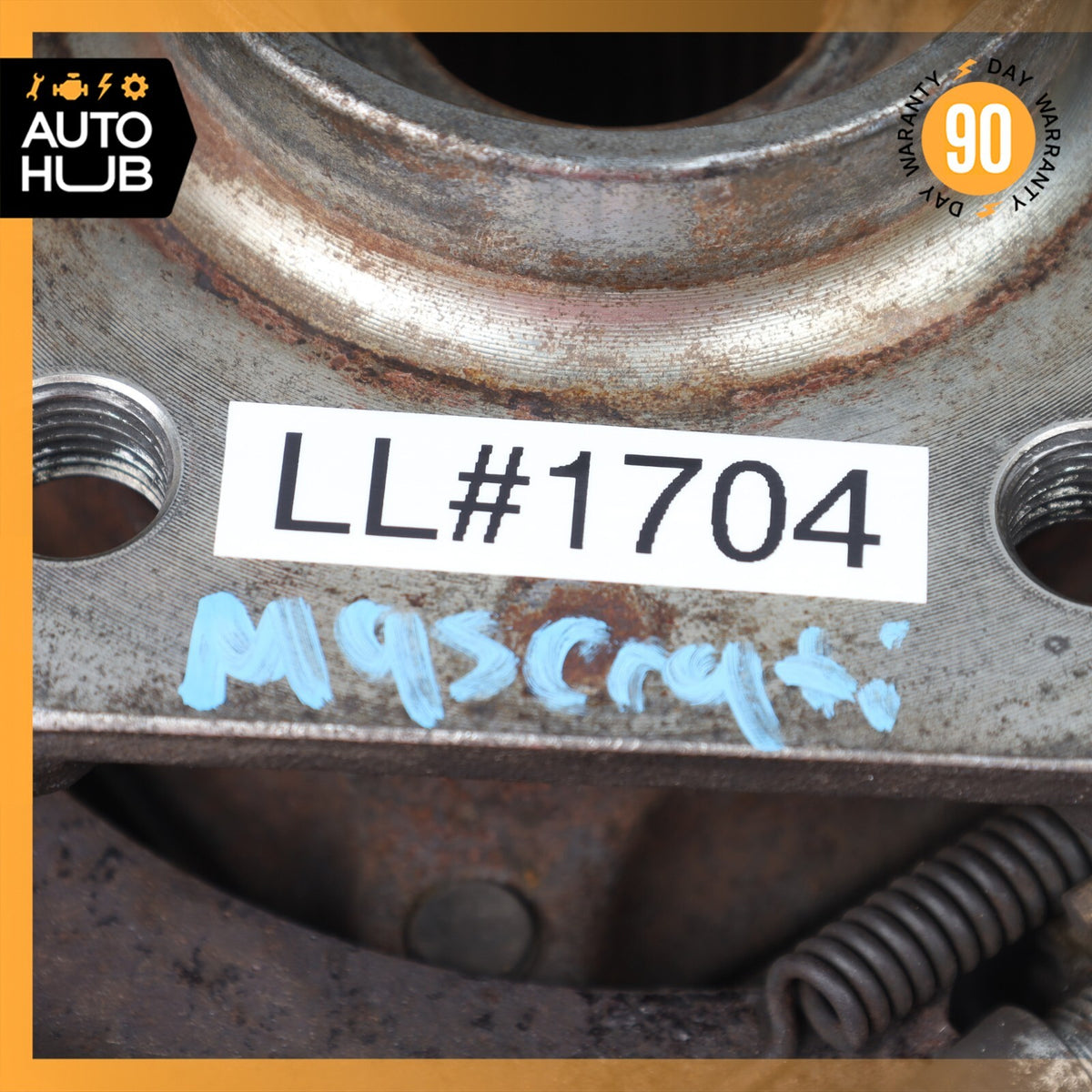06-10 Maserati GranTurismo M145 Rear Left Side Spindle Knuckle Hub OEM - photo 19