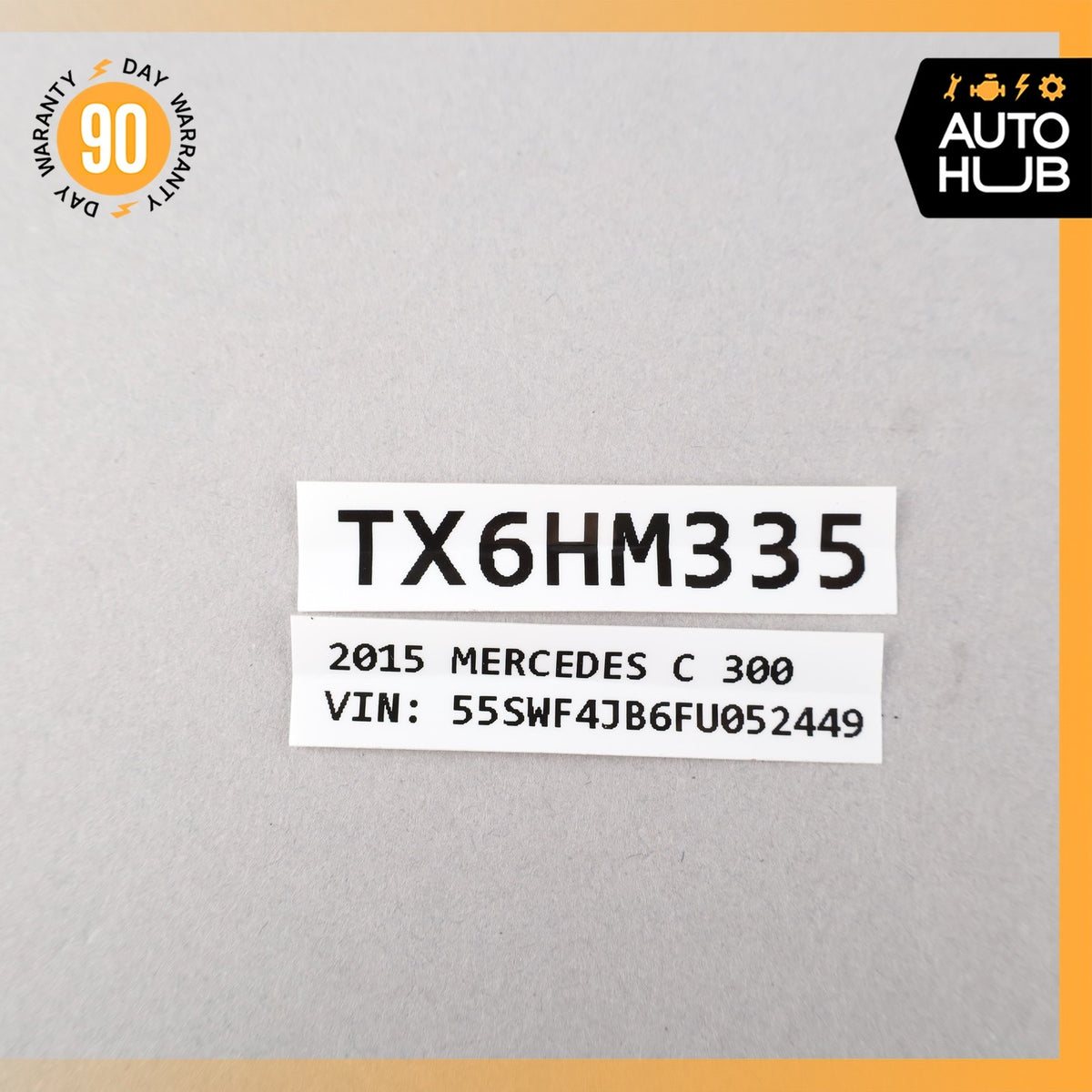 15-19 Mercedes W205 C300 C43 AMG GLC300 A/C Heater Climate Control Switch OEM - photo 13