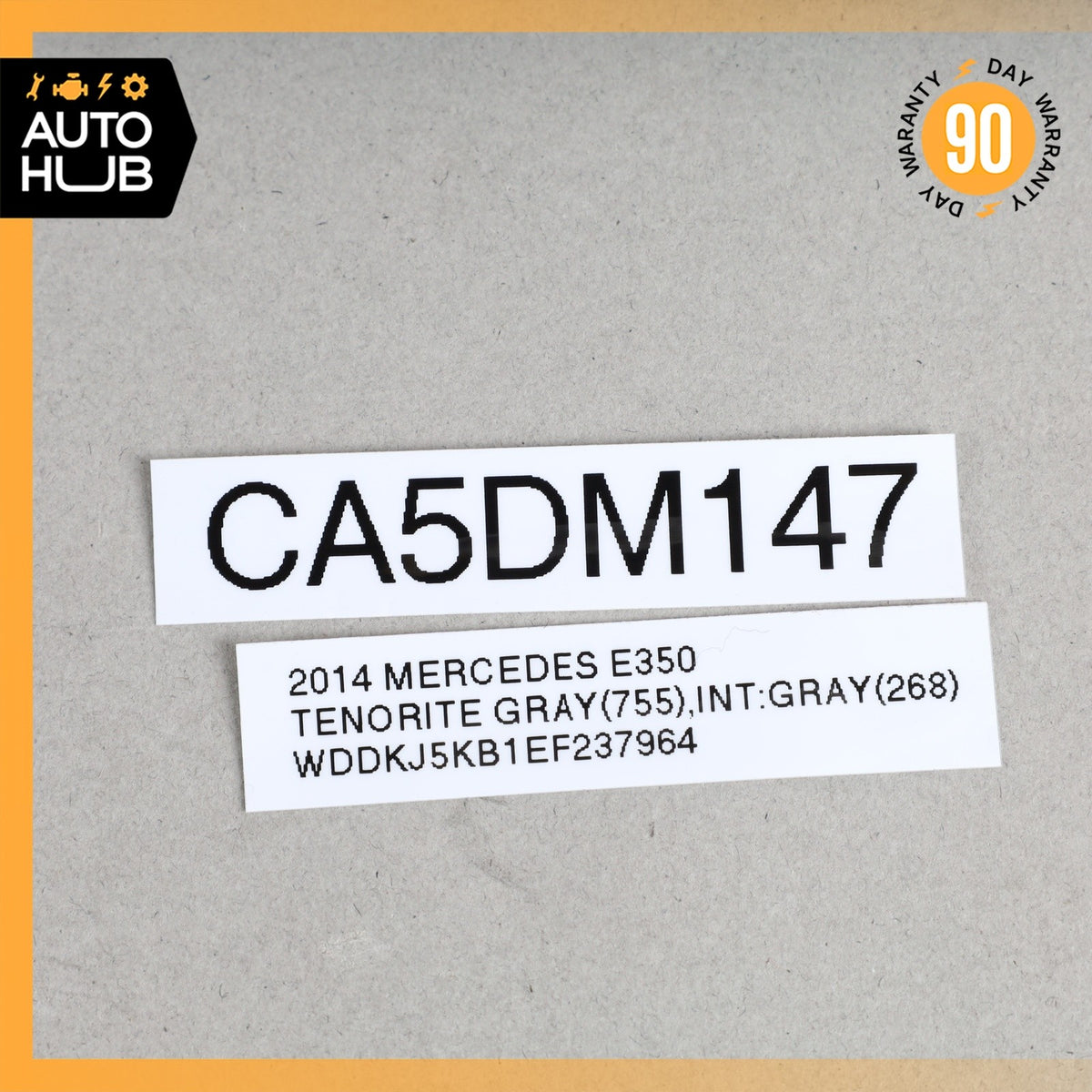 10-17 Mercedes W207 E350 C250 Coupe Seat Airbag Air Bag SRS Right Lower Gray OEM - photo 12