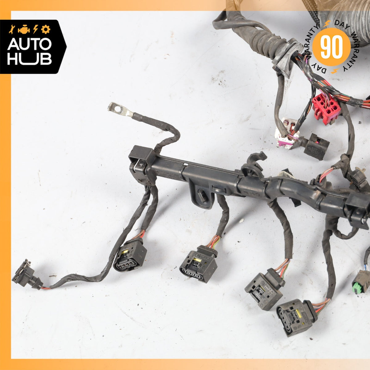 11-14 Porsche Cayenne 958 Turbo Engine Motor Wire Wiring Cable Harness OEM - photo 16