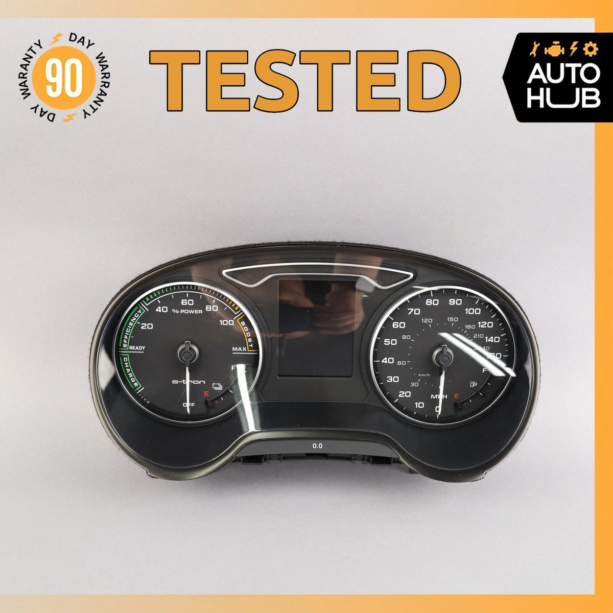2016 Audi 8V A3 E-Tron Instrument Cluster Speedometer 8V0920972G OEM 94k - photo 1