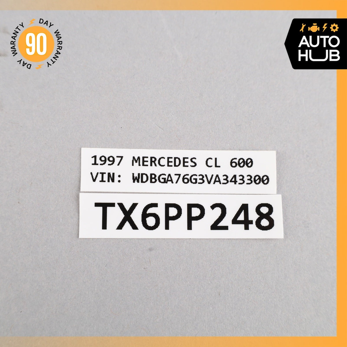 94-99 Mercedes W140 CL600 E320 AM/FM Becker Grand Prix Radio Cassette Player OEM - photo 12