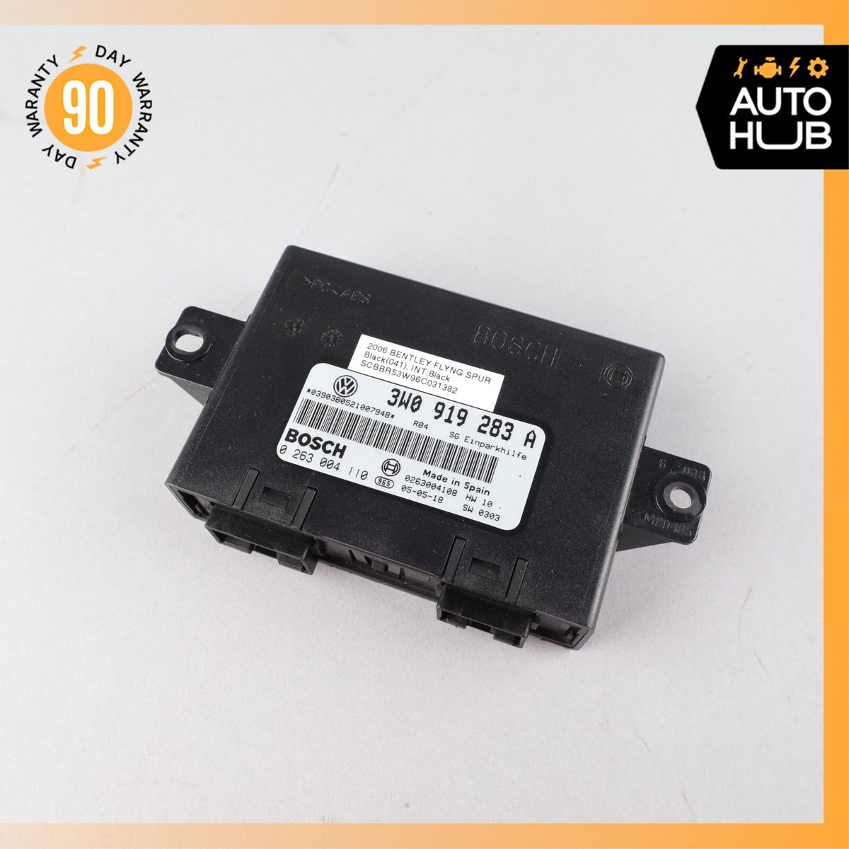 03-07 Bentley Continental Flying Spur Park Parking Assist Control Module OEM 78k - photo 7