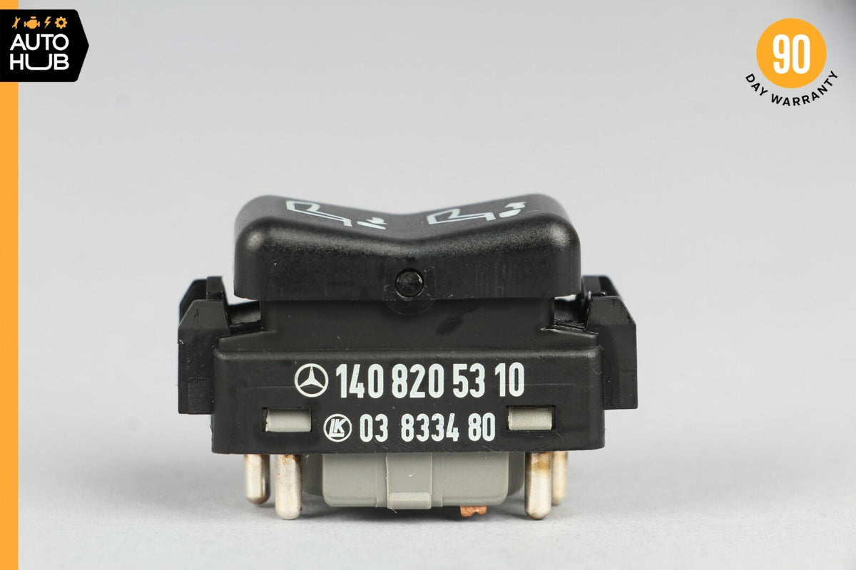 92-99 Mercedes W140 CL500 S600 S420 Rear Left Seat Folding Power Switch Button - photo 2