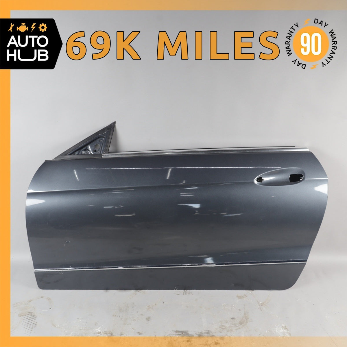 11-17 Mercedes W207 E350 E550 Convertible Left Driver Side Door Shell OEM 69k - photo 1