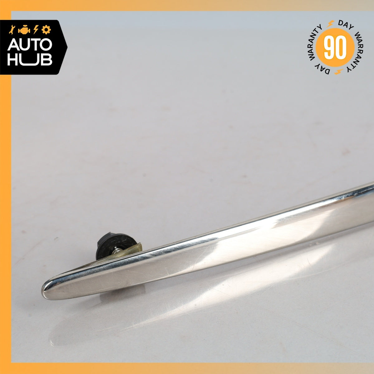 03-10 Bentley Continental GTC GT Rear Right Side Bumper Molding Trim Chrome OEM - photo 3