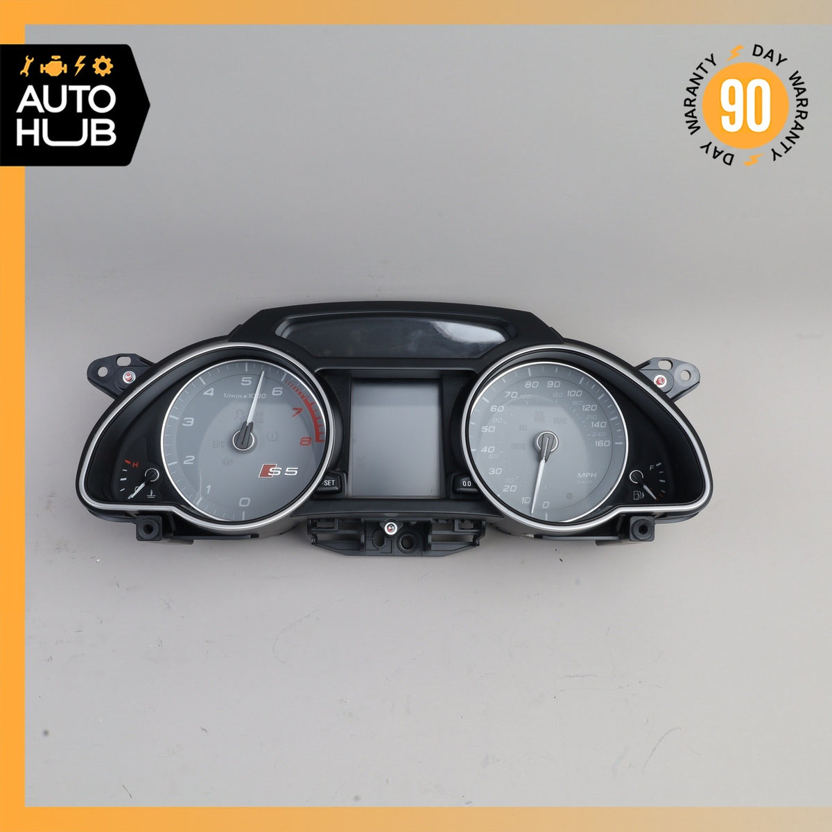 Audi S5 Instrument Cluster Speedometer 8T0920984F OEM 80k - photo 2
