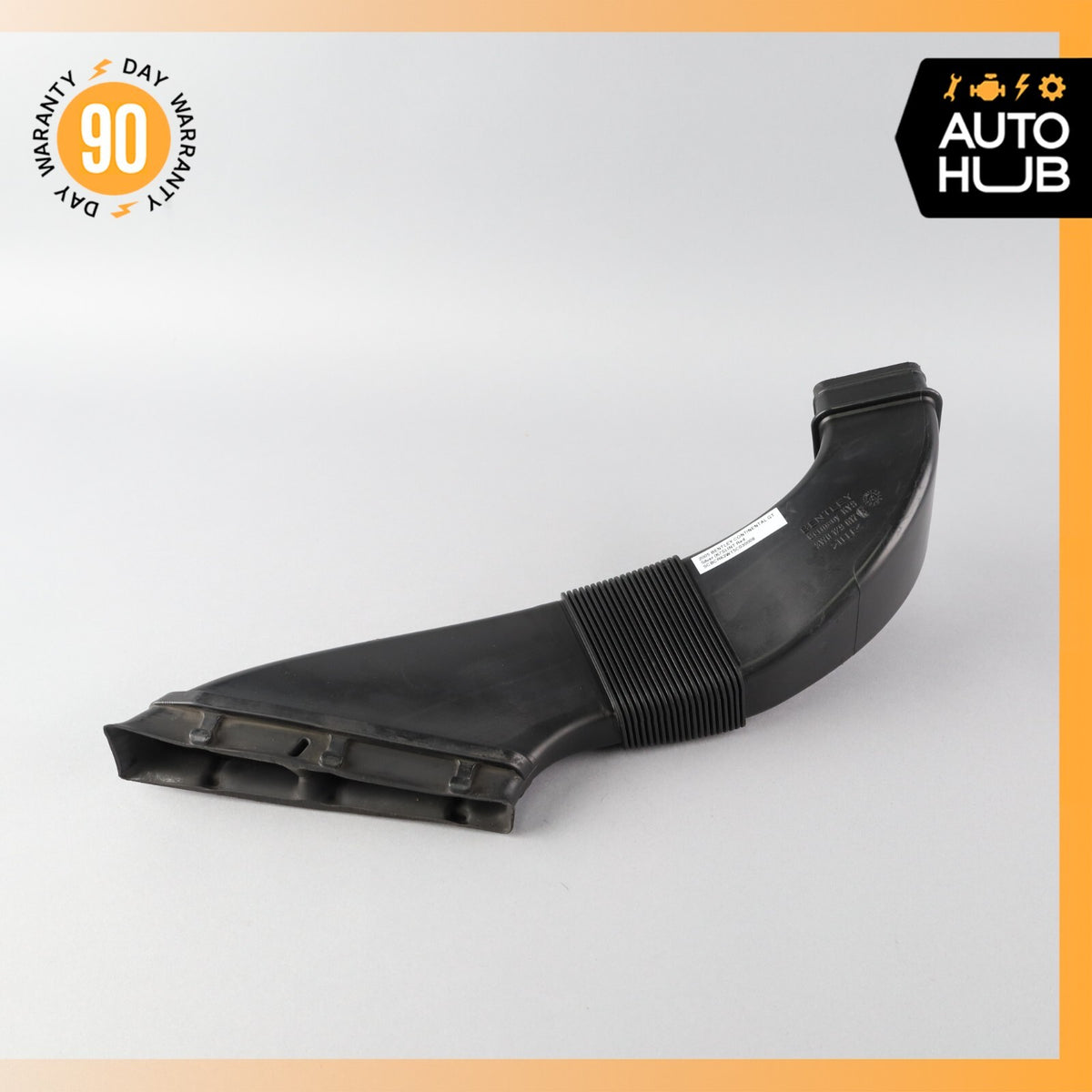 Bentley Continental GT GTC 6.0L W12 Right Side Air Intake Hose Pipe OEM - photo 1