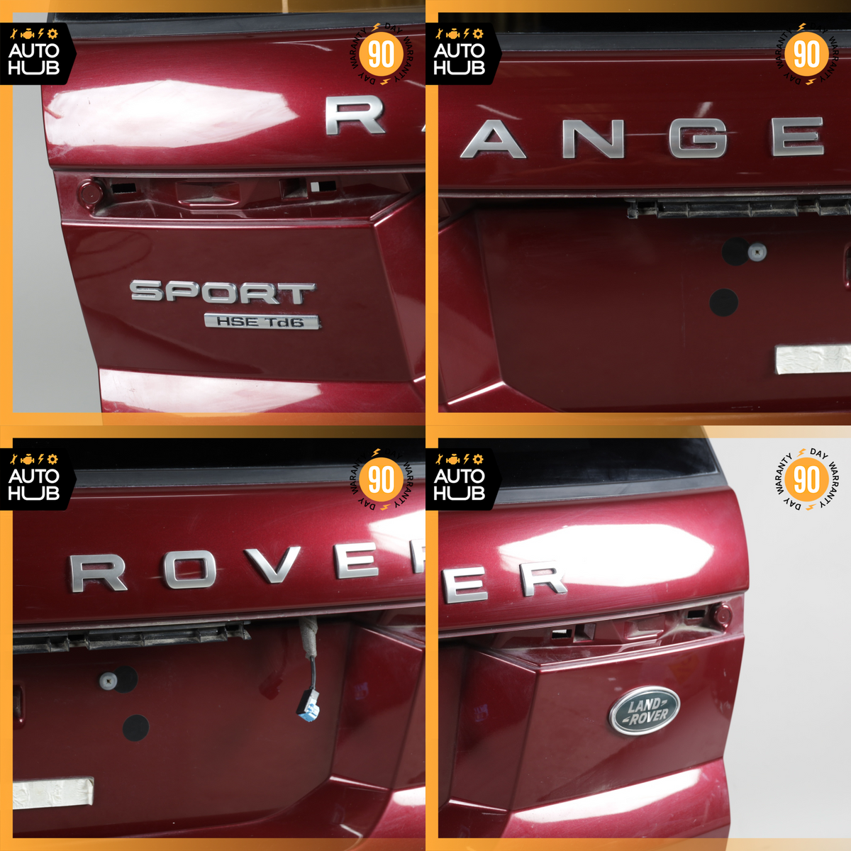 14-22 Range Rover Sport L494 Trunk Lid Liftgate Tailgate Hatch Shell Red OEM - photo 13