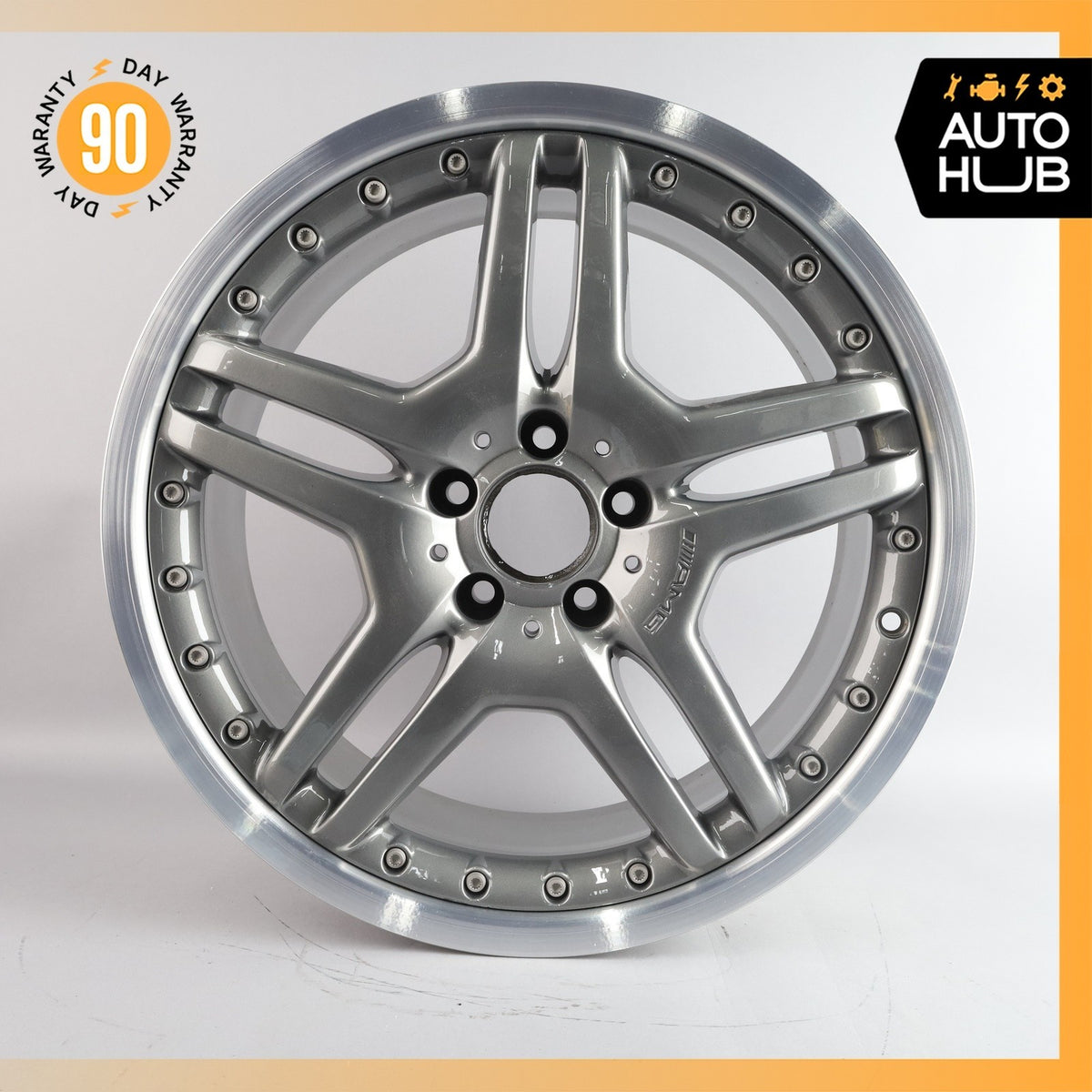 Mercedes W215 CL55 S55 AMG S600 8.5 x 19 19" Front Wheel Rim OEM - photo 2