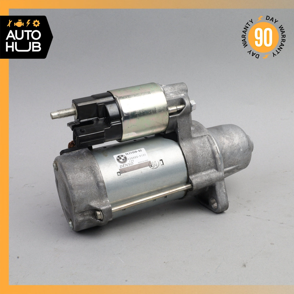 BMW F15 X5 X6 Engine Motor Starter 12417631558 OEM - photo 7