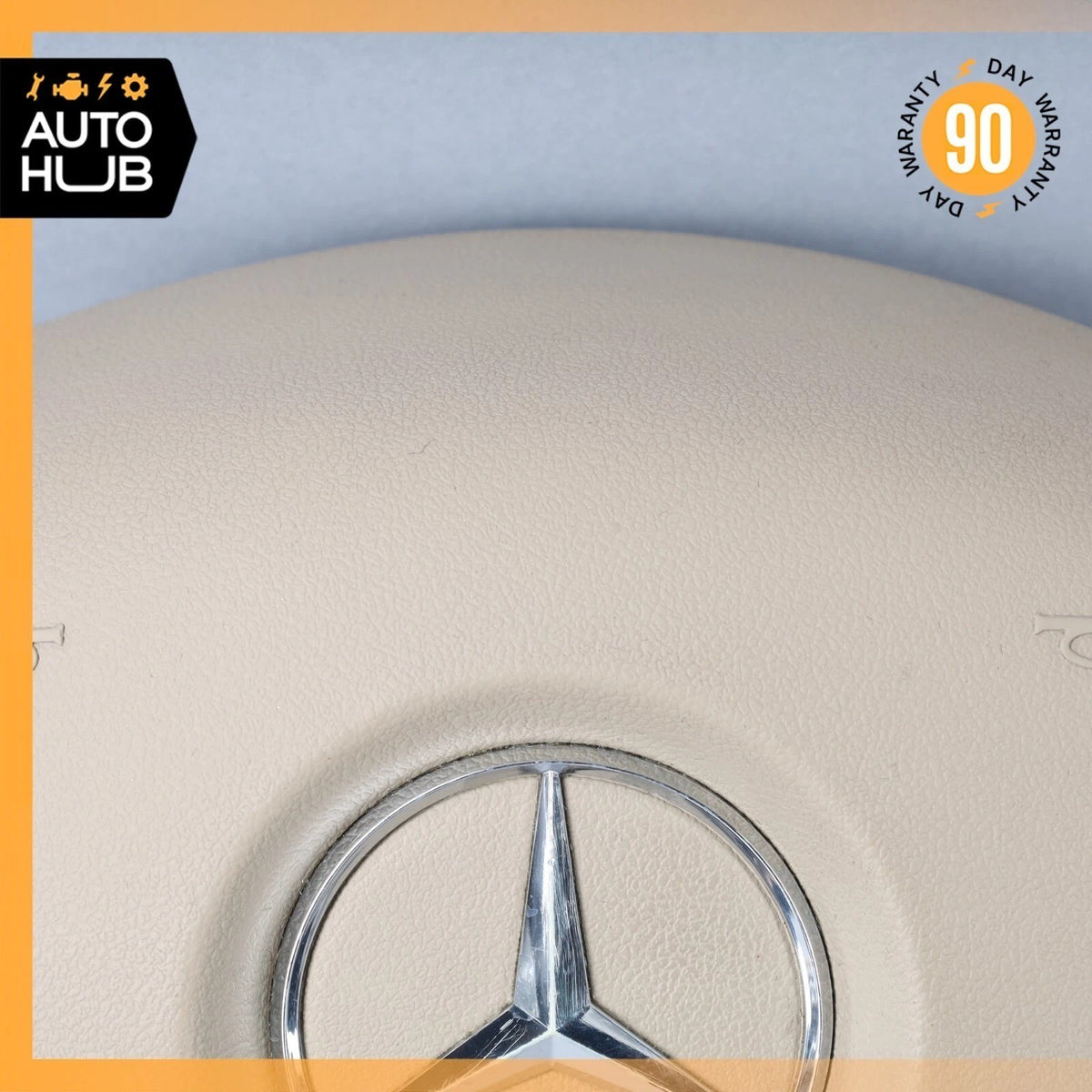 12-17 Mercedes W212 E250 C250 CLS550 Driver Steering Wheel Airbag Beige OEM - photo 3