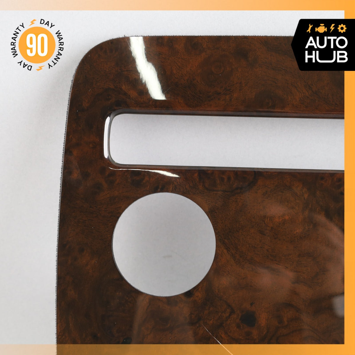 03-10 Bentley Continental GT Coupe Rear Overhead Dome Light Trim Wood OEM 73k - photo 3