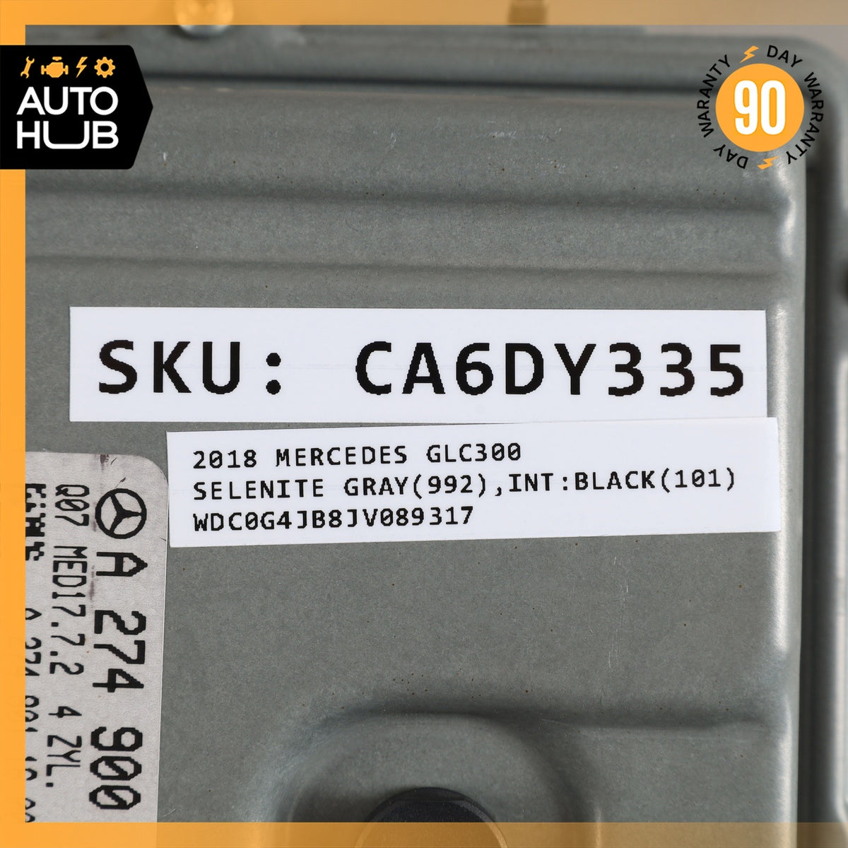 Mercedes X253 GLC300 E300 C300 M274 ECU Engine Control Module Unit OEM - photo 11