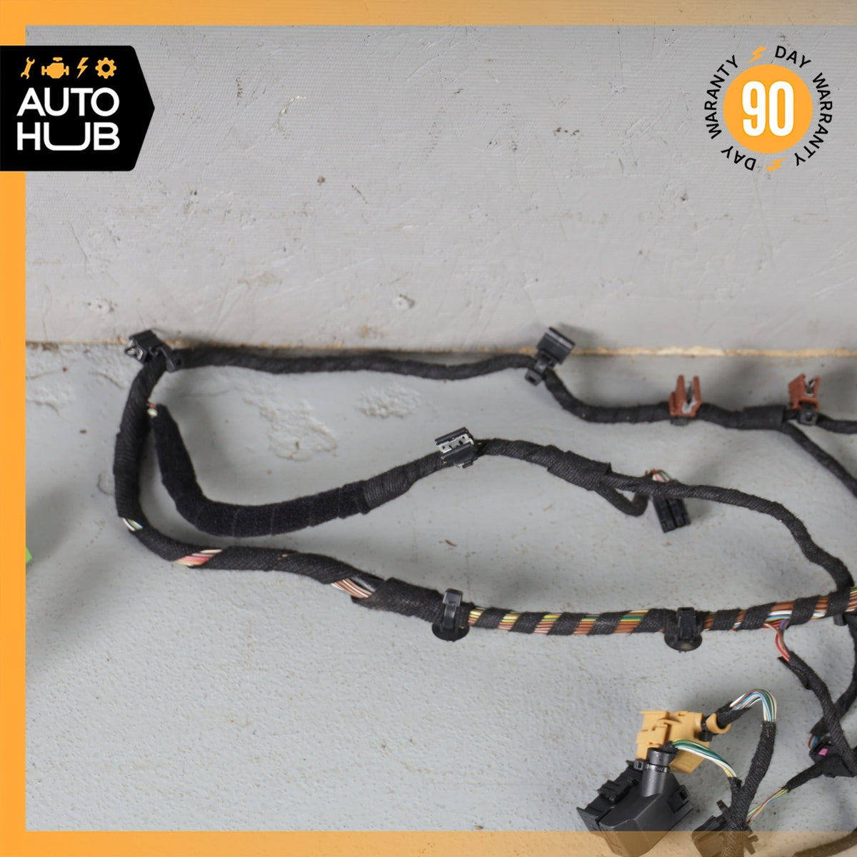 04-07 Bentley Continental GTC GT Dashboard Intrument Cluster Wiring Harness OEM - photo 5