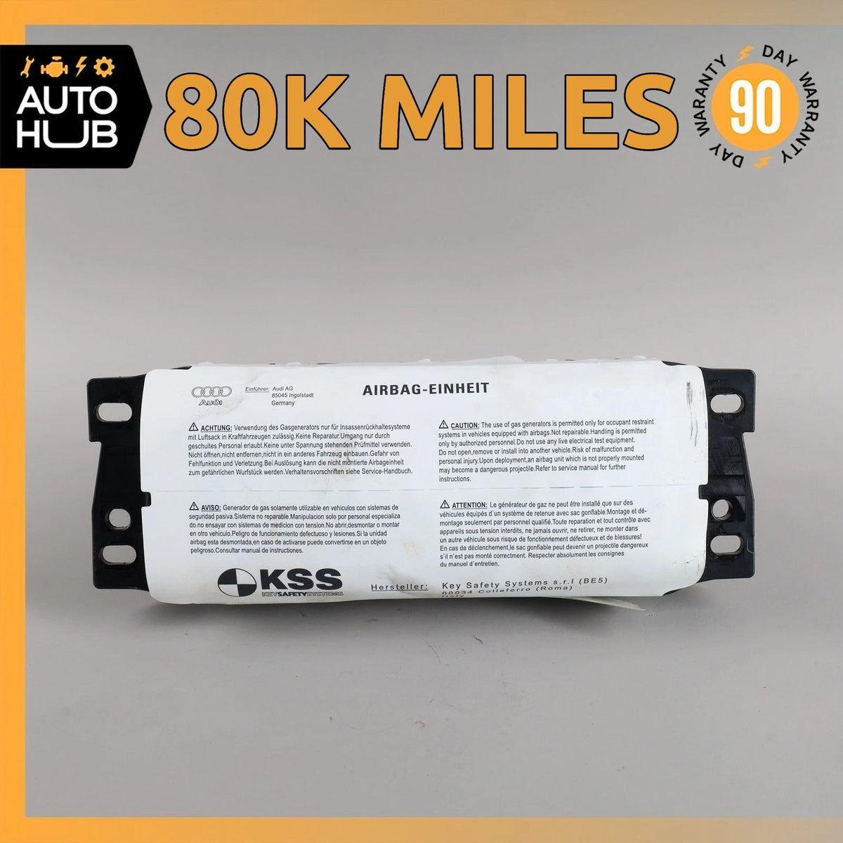 Audi B8.5 S5 A5 Front Right Dashboard Upper Airbag Air Bag SRS 8T0880204E OEM - photo 1