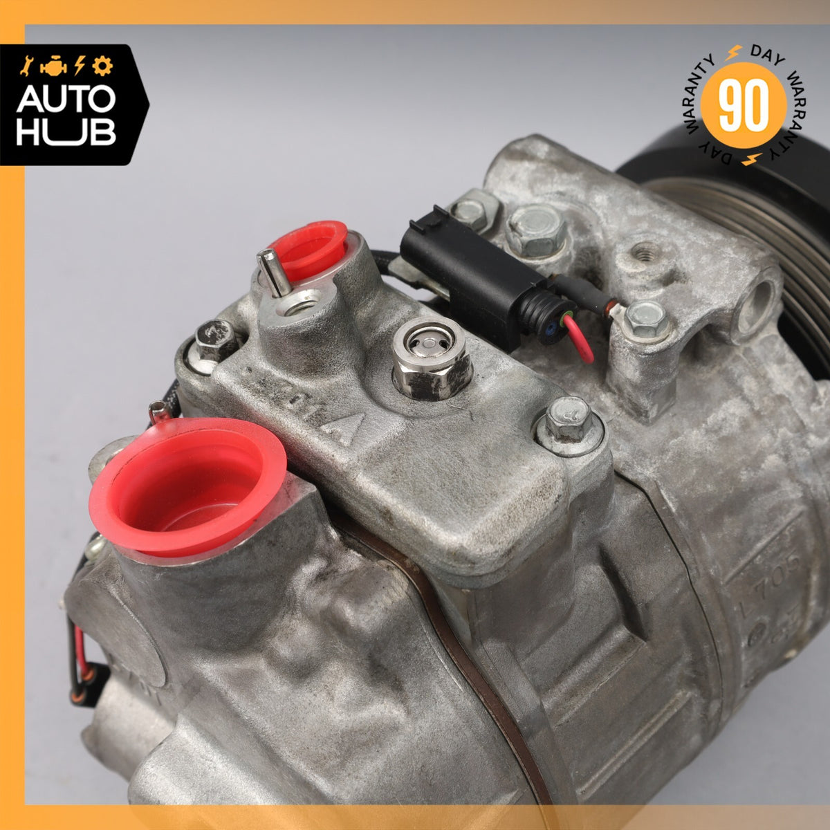 03-06 Mercedes R230 SL500 SL55 AC A/C Air Conditioning Compressor 0012300211 OEM - photo 9