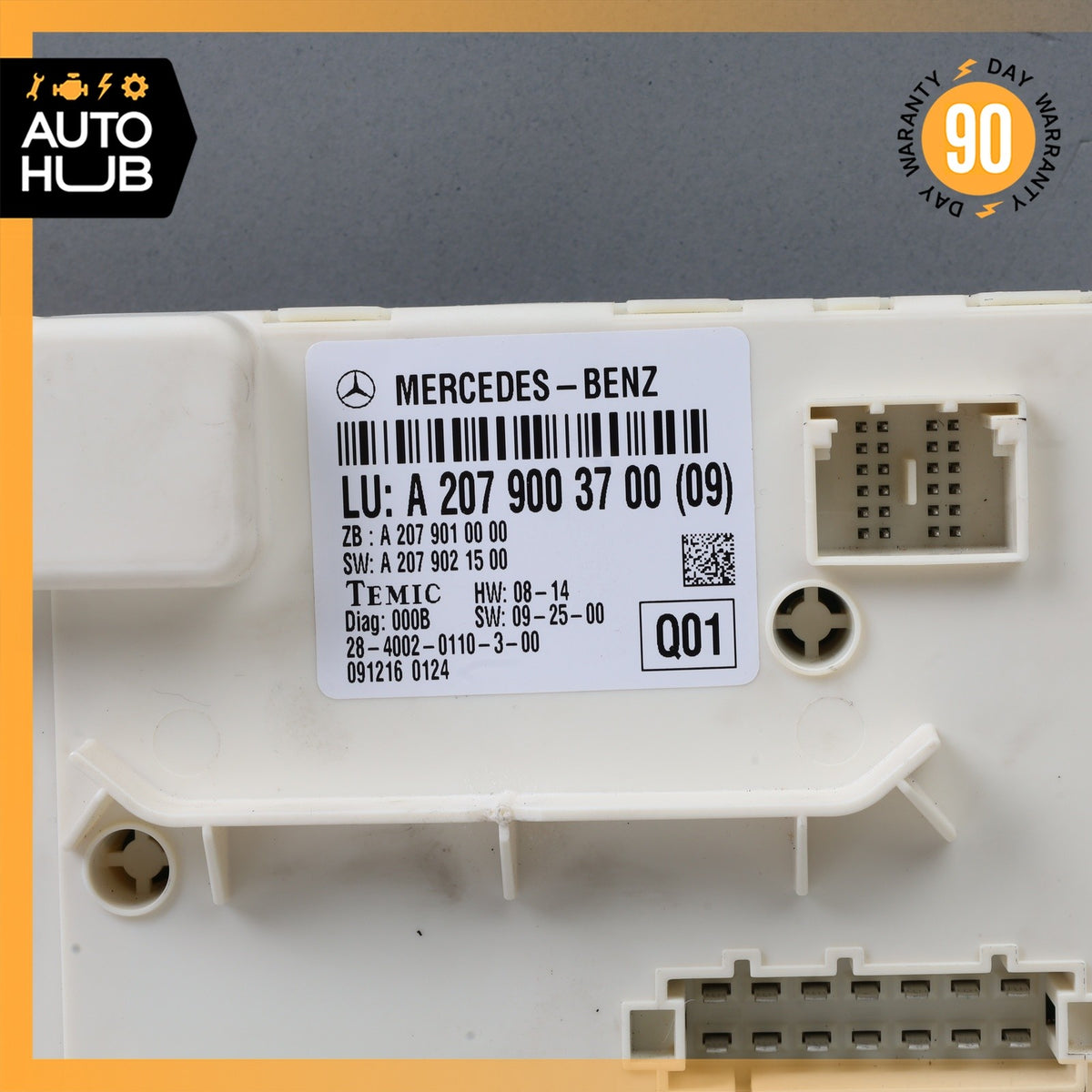 10-17 Mercedes W207 E550 E350 Coupe Rear Window Regulator Control Module OEM - photo 5