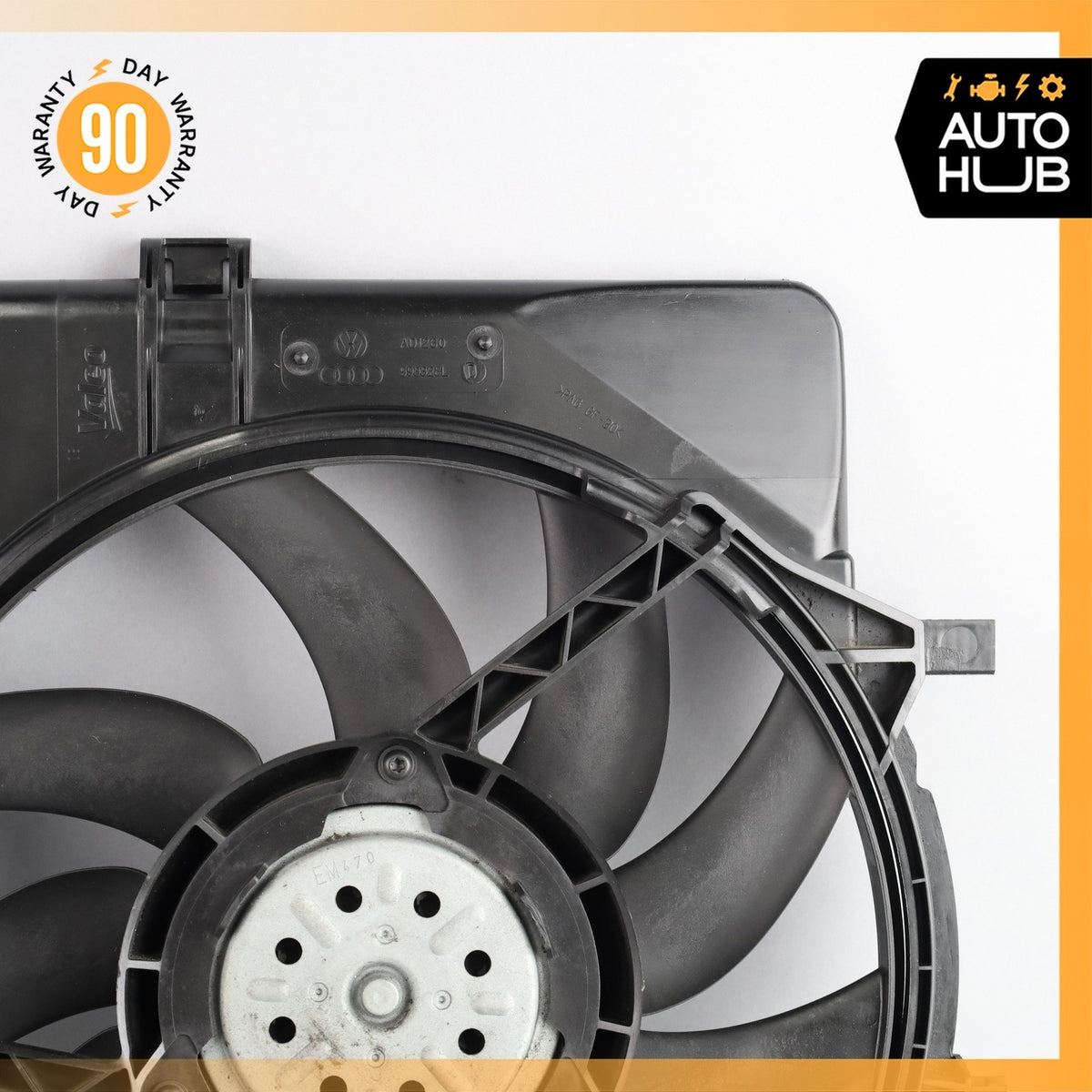 Audi B8 A5 Q5 Engine Radiator Cooling Fan Motor Assembly OEM - photo 11