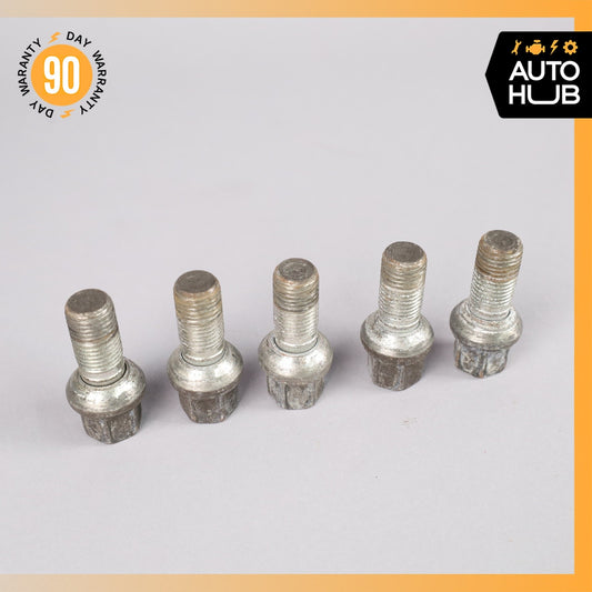 Audi D4 A8 Wheel Rim Lug Nut Bolt Set of 5 WHT002438 OEM - photo 1