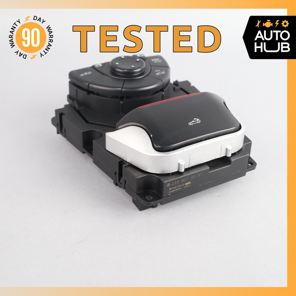 Mercedes R230 SL500 SL55 Convertible Top Roof ABC Mirror Control Switch OEM - photo 1